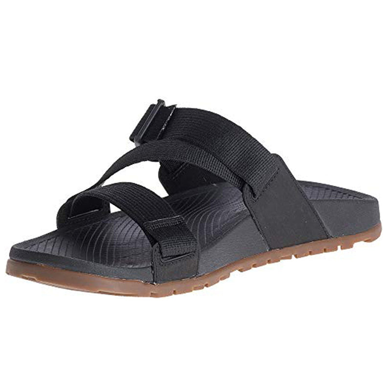 Chaco Lowdown Slide - Men's Black Shoe Deals Outlet