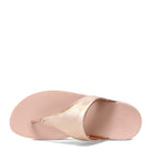 FitFlop Lulu Leather Toe - Post Sandals - Women's Rose Gold Shoe Deals Outlet