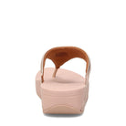 FitFlop Lulu Leather Toe - Post Sandals - Women's Rose Gold Shoe Deals Outlet