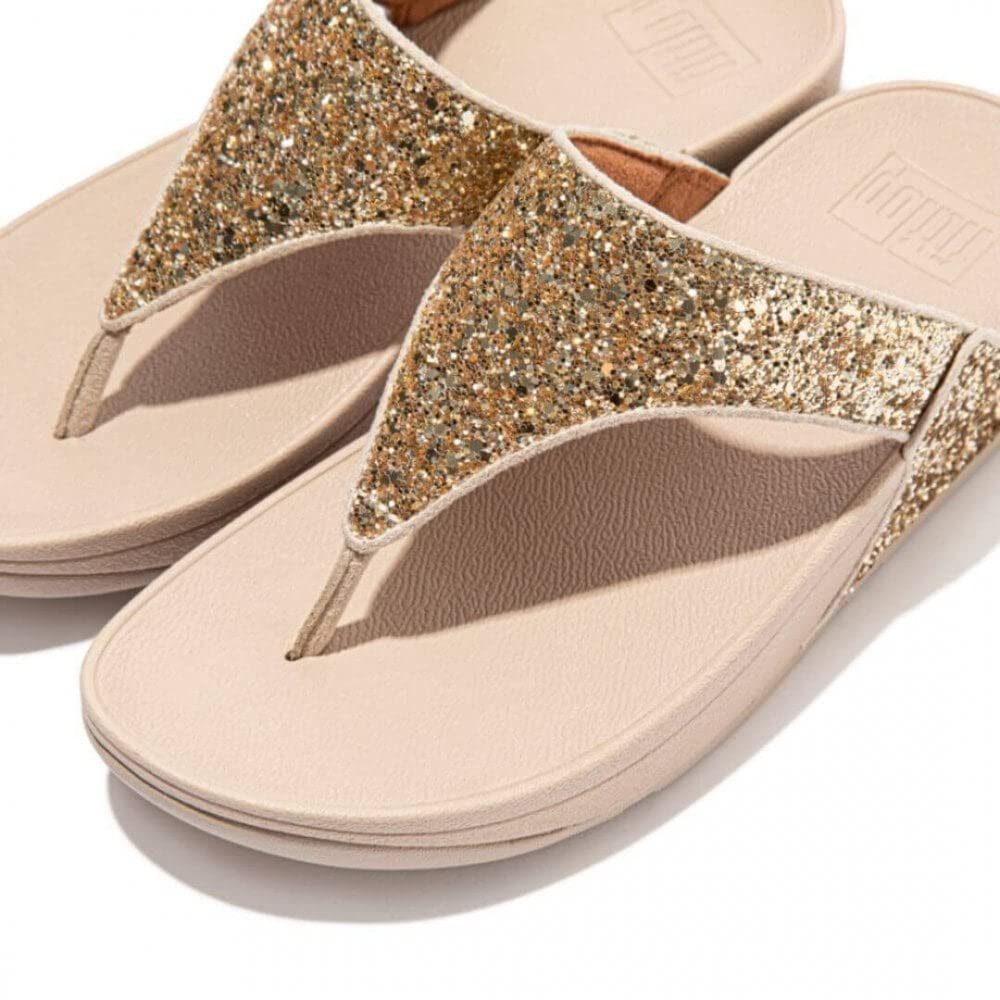 FitFlop Lulu Toe - Thong Sandal - Women's Platino Shoe Deals Outlet