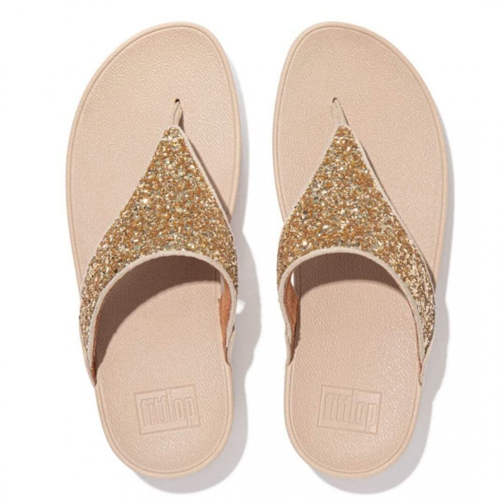 FitFlop Lulu Toe - Thong Sandal - Women's Platino Shoe Deals Outlet