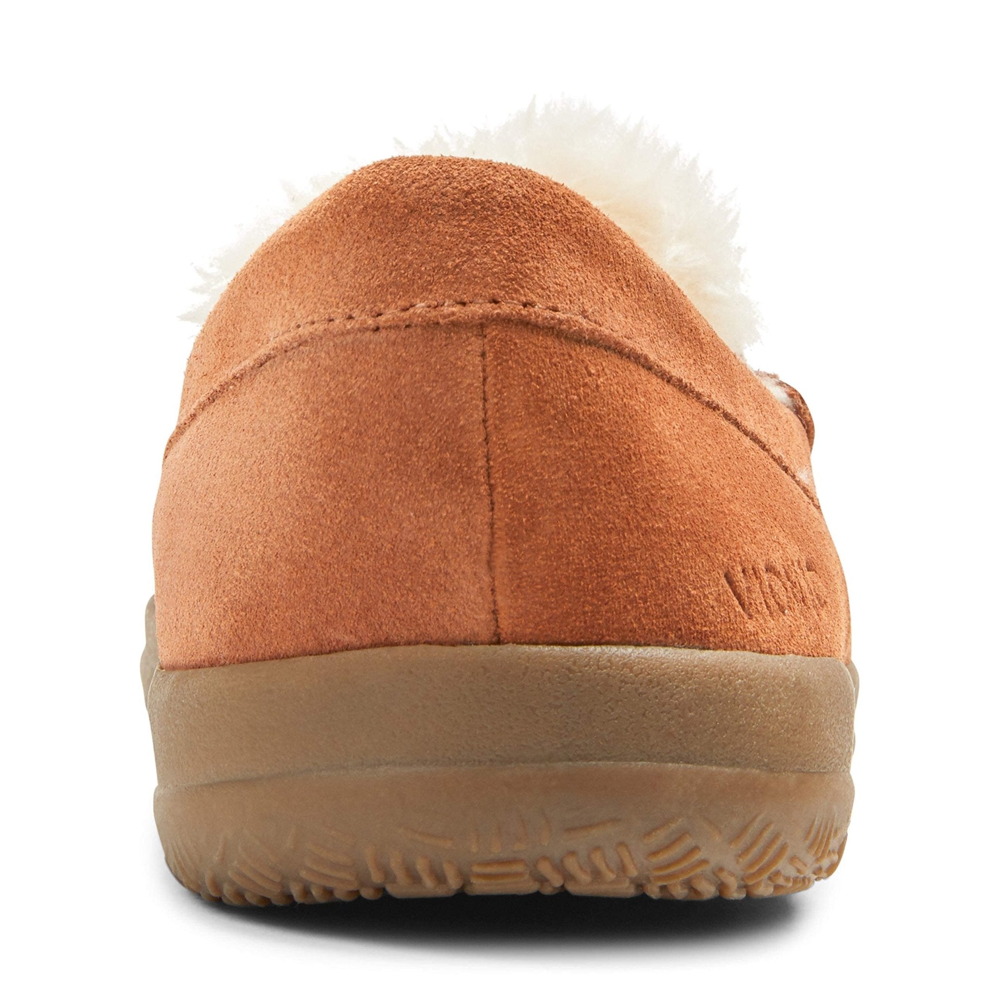 VIONIC Lynez Loafer Slipper - Women's Toffee Suede Shoe Deals Outlet