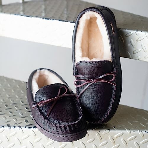 BEARPAW Mach IV Slippers - Men's Chocolate Shoe Deals Outlet