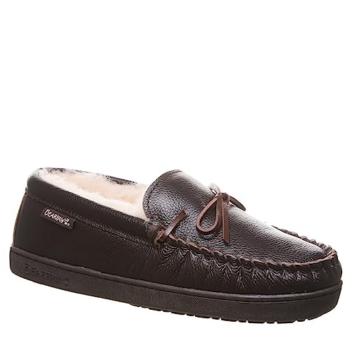 BEARPAW Mach IV Slippers - Men's Chocolate Shoe Deals Outlet