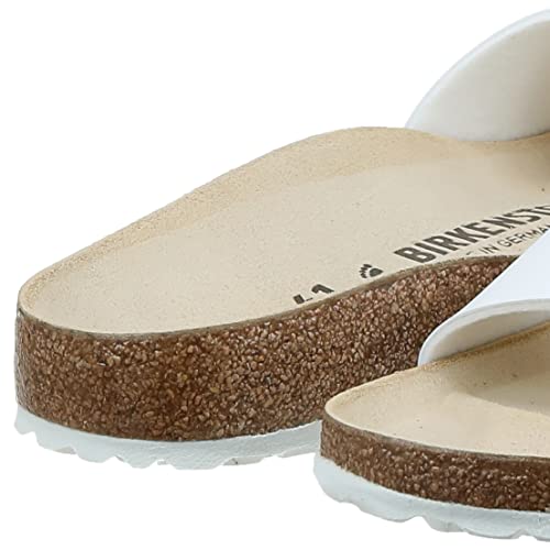 Birkenstock Madrid Birko - Flor - Unisex White Shoe Deals Outlet