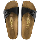 Birkenstock Madrid Birko - Flor - Unisex Black Shoe Deals Outlet