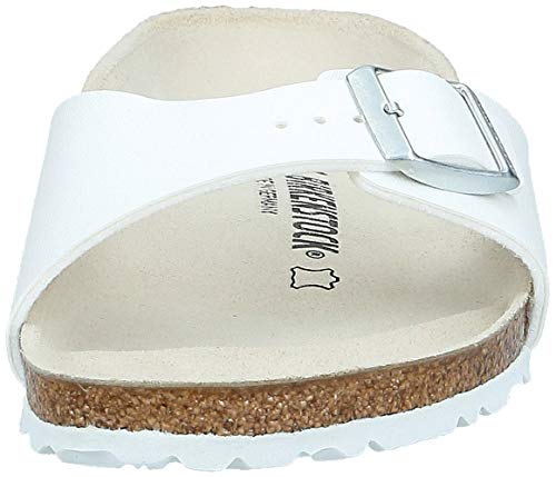 Birkenstock Madrid Birko - Flor - Unisex White Shoe Deals Outlet