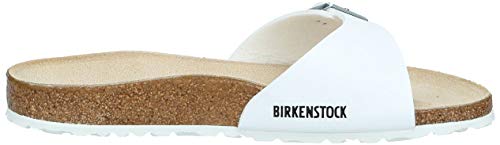 Birkenstock Madrid Birko - Flor - Unisex White Shoe Deals Outlet
