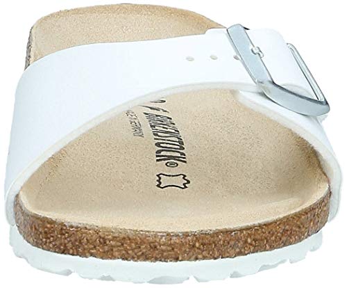 Birkenstock Madrid Birko - Flor - Unisex White Shoe Deals Outlet