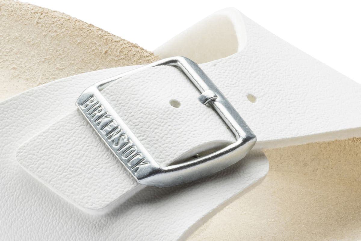 Birkenstock Madrid Birko - Flor - Unisex White Shoe Deals Outlet