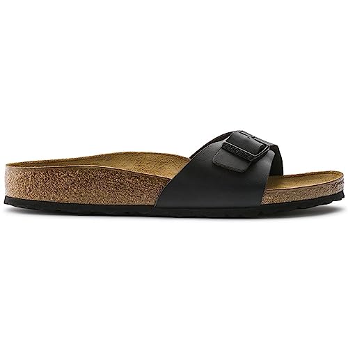 Birkenstock Madrid Birko - Flor - Unisex Black Shoe Deals Outlet