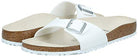 Birkenstock Madrid Birko - Flor - Unisex White Shoe Deals Outlet