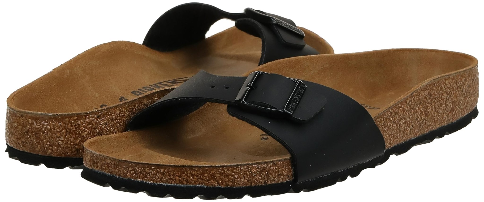 Birkenstock Madrid Birko - Flor - Unisex Black Shoe Deals Outlet