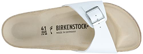 Birkenstock Madrid Birko - Flor - Unisex White Shoe Deals Outlet