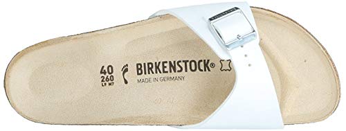 Birkenstock Madrid Birko - Flor - Unisex White Shoe Deals Outlet