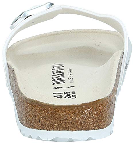 Birkenstock Madrid Birko - Flor - Unisex White Shoe Deals Outlet