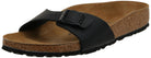 Birkenstock Madrid Birko - Flor - Unisex Black Shoe Deals Outlet