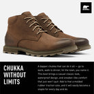 SOREL Madson ll Chukka - Men's Tobacco Shoe Deals Outlet
