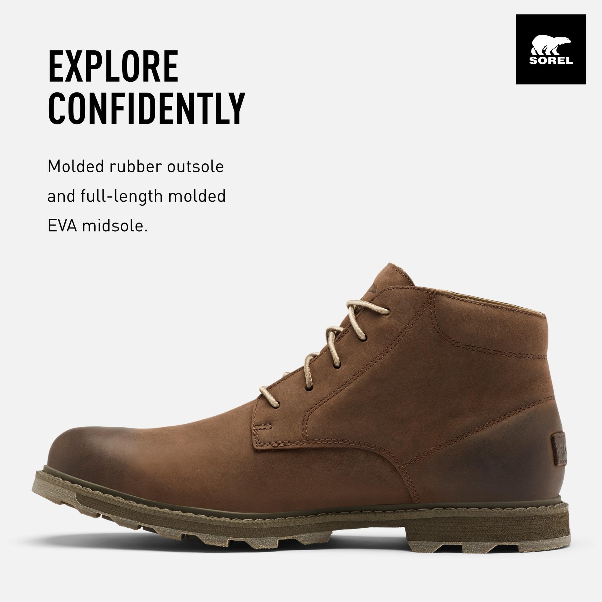 SOREL Madson ll Chukka - Men's Tobacco Shoe Deals Outlet