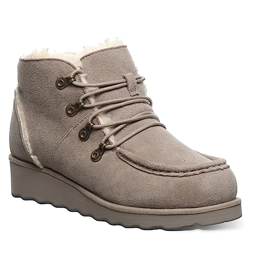BEARPAW Malinda Boots - Women's Stone Shoe Deals Outlet