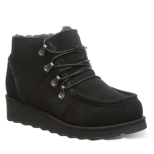 BEARPAW Malinda Boots - Women's Black Shoe Deals Outlet
