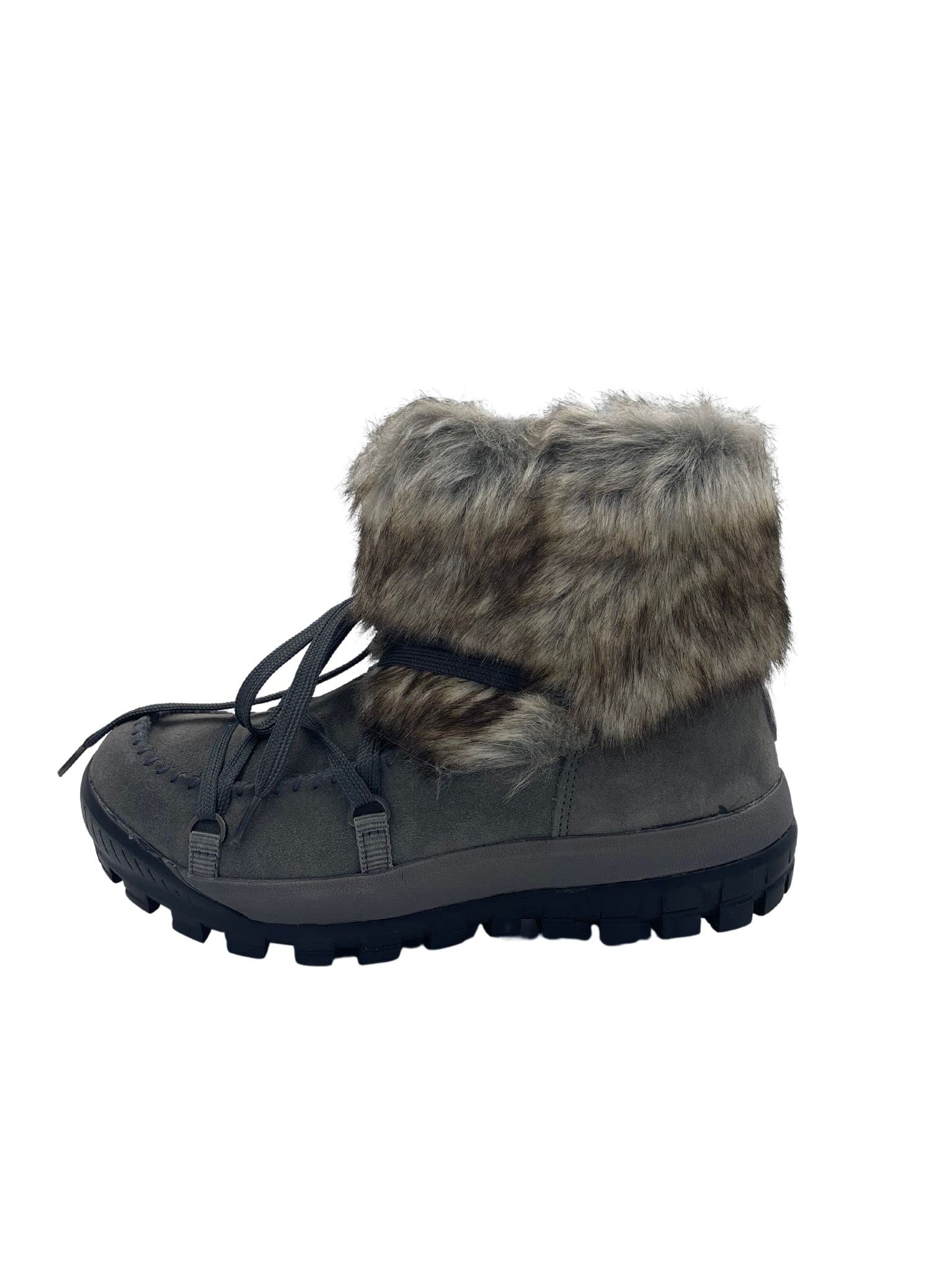BEARPAW Marilyn Short Boot - Women's Charcoal Shoe Deals Outlet
