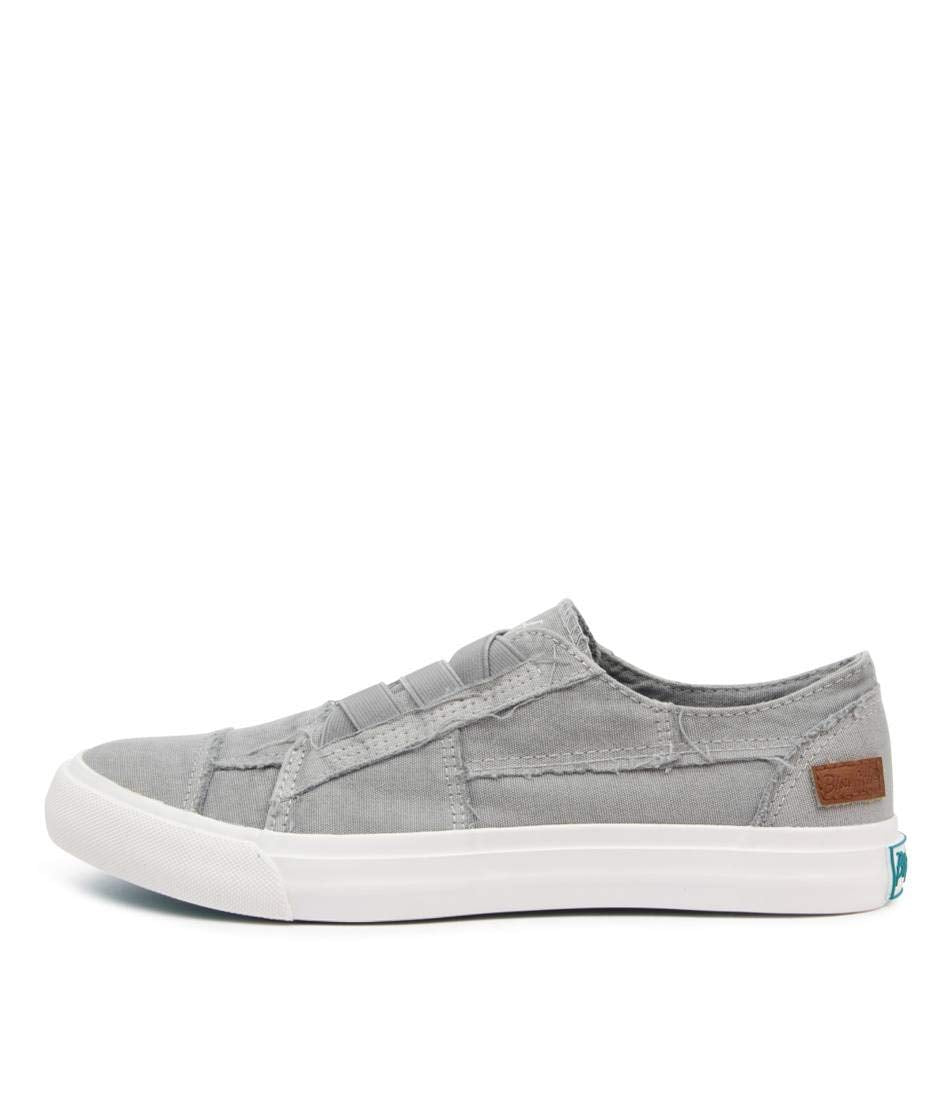 Blowfish Malibu Marley - Women's Sweet Gray Color Washed Canvas Shoe Deals Outlet