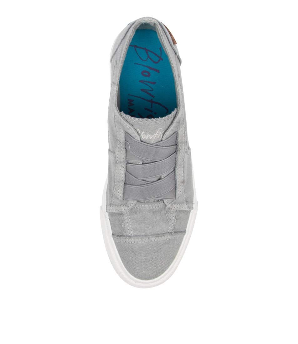 Blowfish Malibu Marley - Women's Sweet Gray Color Washed Canvas Shoe Deals Outlet