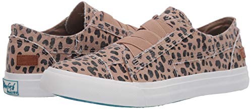 Blowfish Malibu Marley - Women's Latte Spots Print Canvas Shoe Deals Outlet