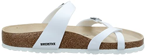 Birkenstock Mayari Birko - Flor - Unisex White Shoe Deals Outlet