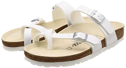 Birkenstock Mayari Birko - Flor - Unisex White Shoe Deals Outlet