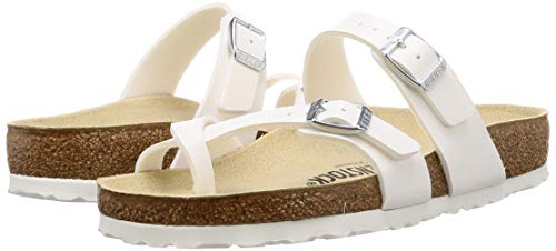 Birkenstock Mayari Birko - Flor - Unisex White Shoe Deals Outlet