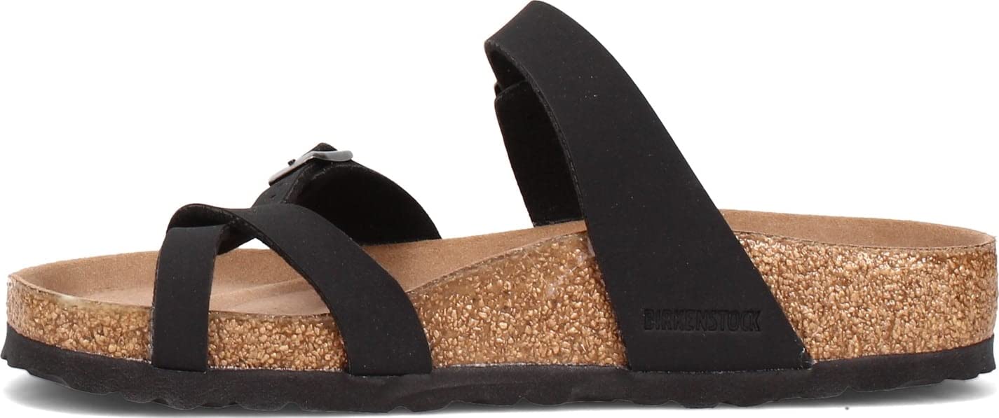 Birkenstock Mayari Oiled Leather - Unisex Black Oiled Leather Shoe Deals Outlet