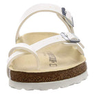 Birkenstock Mayari Oiled Leather - Women's White Shoe Deals Outlet