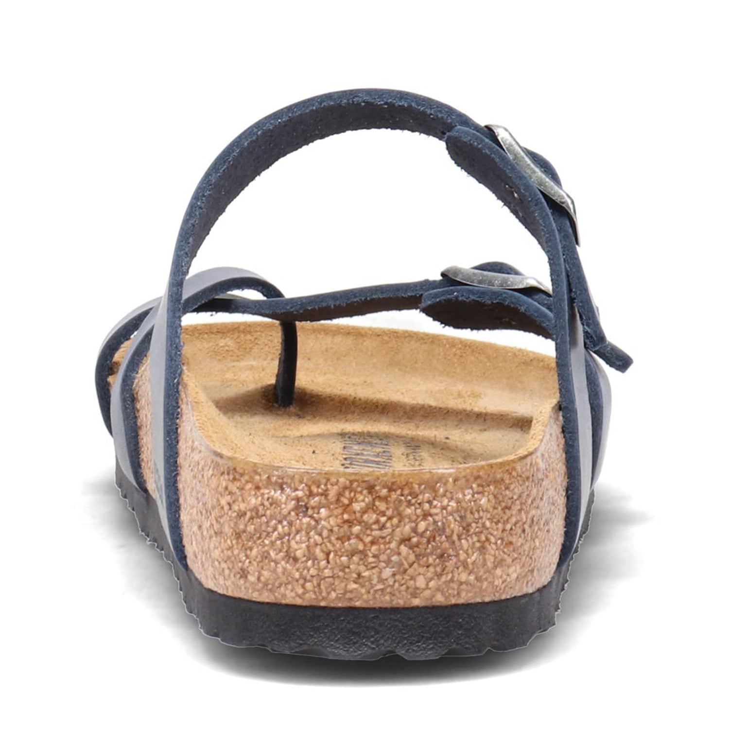 Birkenstock Mayari Oiled Leather - Women's Blue Shoe Deals Outlet