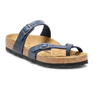 Birkenstock Mayari Oiled Leather - Women's Blue Shoe Deals Outlet