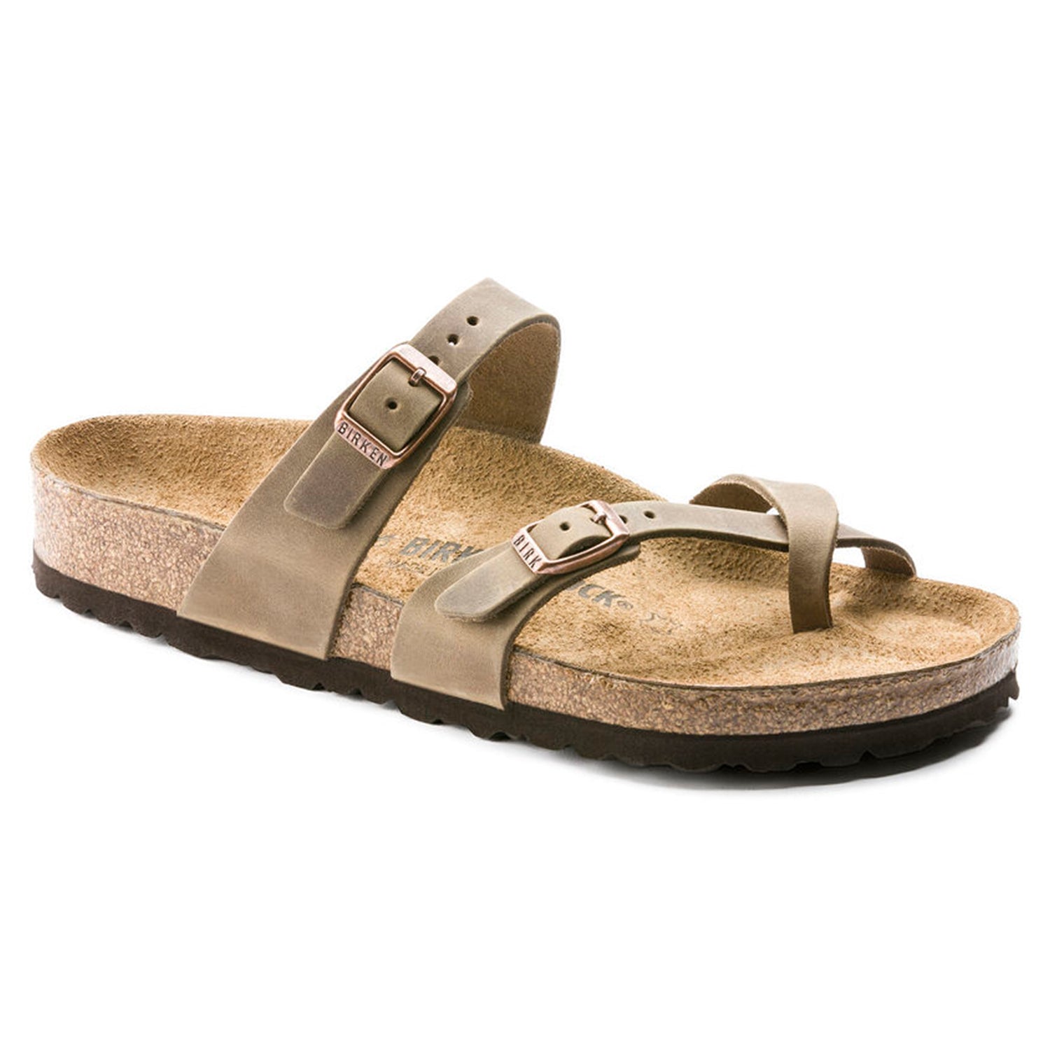 Birkenstock Mayari Oiled Leather - Women's Tobacco Brown Shoe Deals Outlet