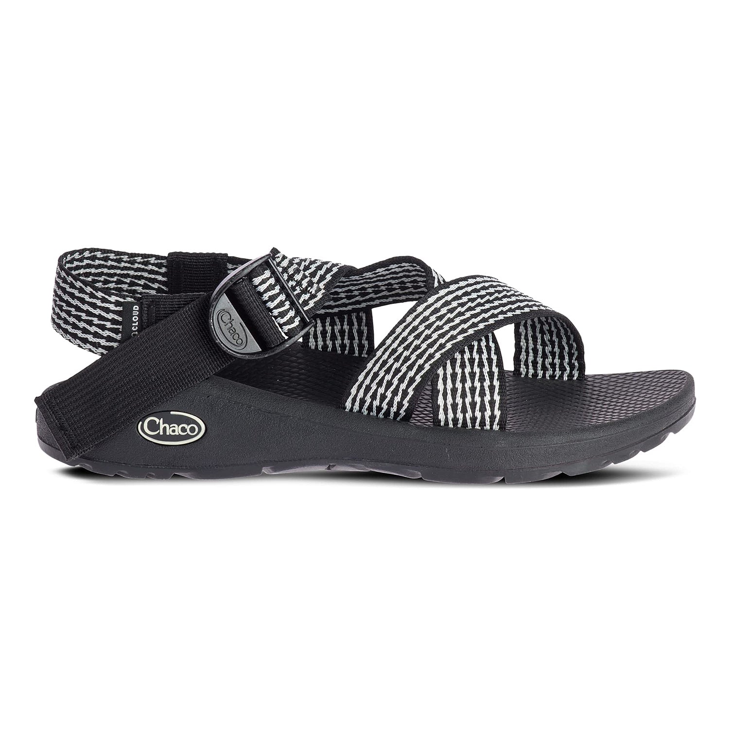 Chaco Mega Z Cloud - Men's Prong Black Shoe Deals Outlet