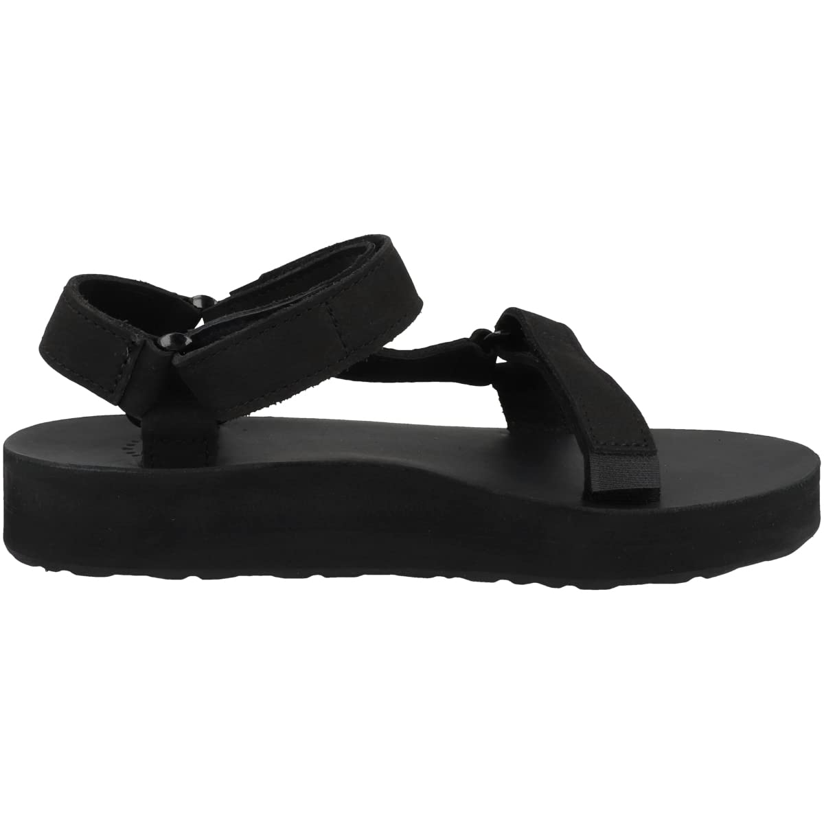 Teva Midform Universal Leather - Women's Black/White Shoe Deals Outlet