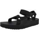 Teva Midform Universal Leather - Women's Black/White Shoe Deals Outlet