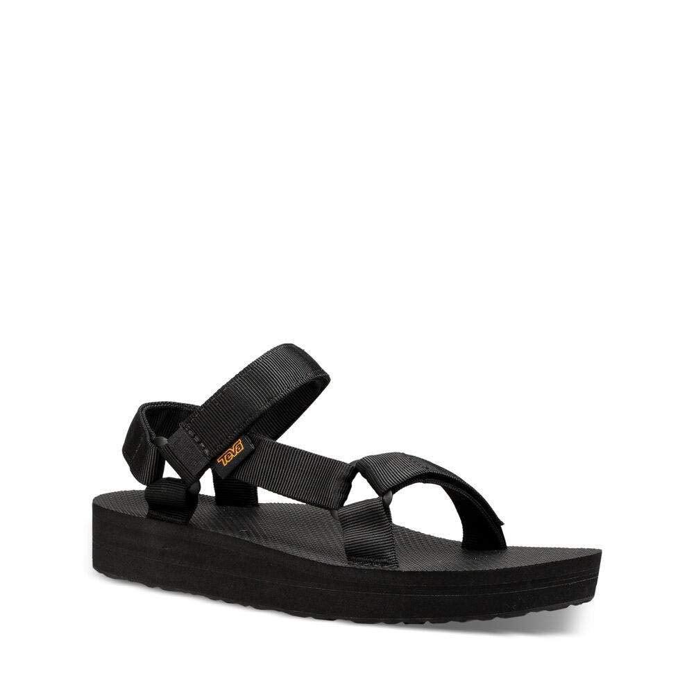 Teva Midform Universal - Women's Black Shoe Deals Outlet