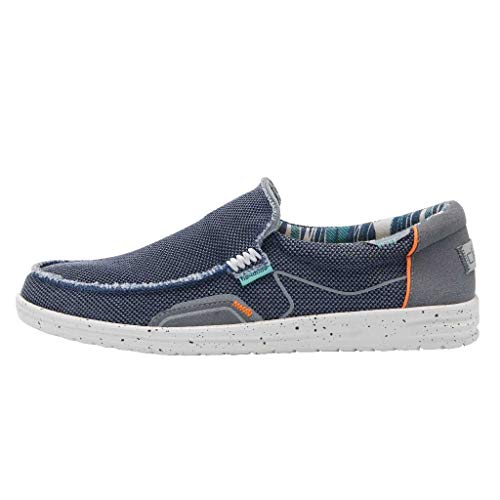 Hey Dude Mikka - Men's Hawk Blue Horizon Shoe Deals Outlet