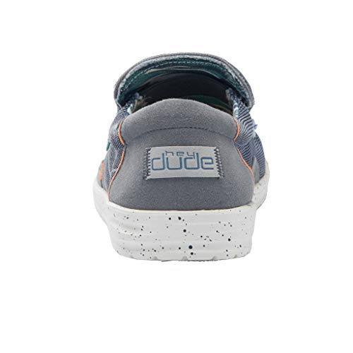 Hey Dude Mikka - Men's Hawk Blue Horizon Shoe Deals Outlet