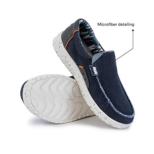 Hey Dude Mikka - Men's Hawk Blue Horizon Shoe Deals Outlet