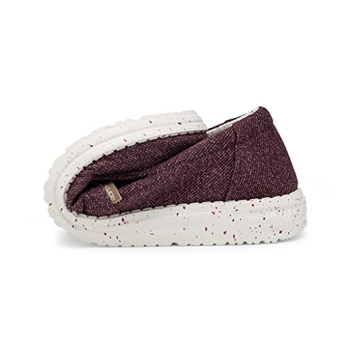 Hey Dude Misty - Women's Burgundy Shoe Deals Outlet