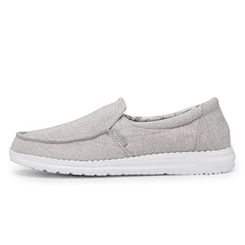 Hey Dude Misty - Women's Chambray Grey Shoe Deals Outlet