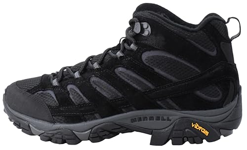 Merrell Moab 2 Vent Mid - Men's Black Night Shoe Deals Outlet