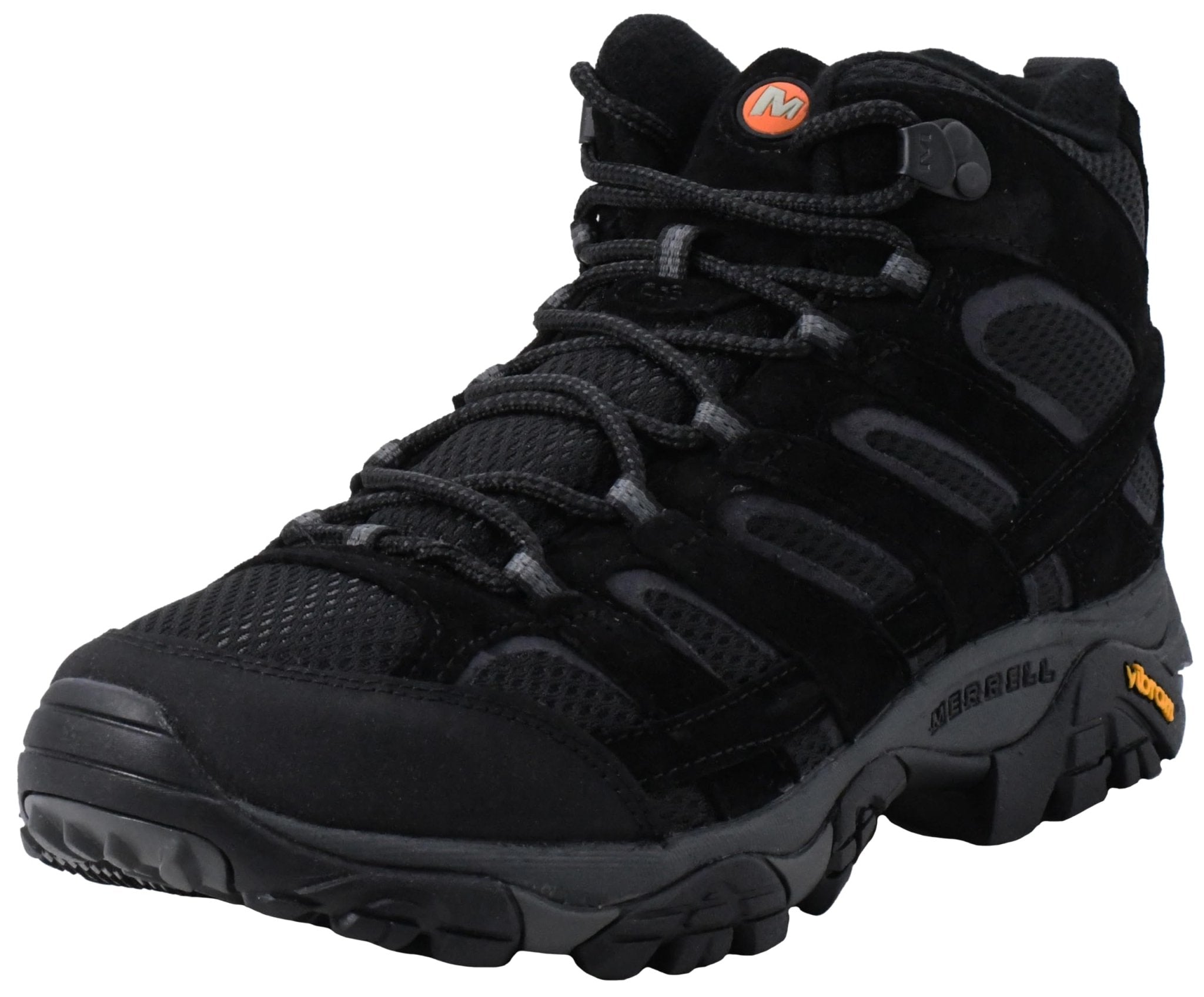 Merrell Moab 2 Vent Mid - Men's Black Night Shoe Deals Outlet