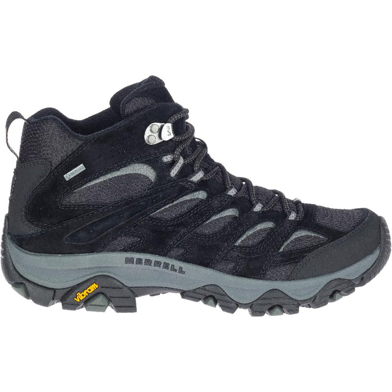Merrell Moab 3 Mid GORE - TEX - Men's Black Grey Shoe Deals Outlet