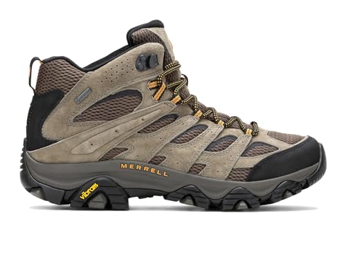 Merrell Moab 3 Mid Gore - Tex - Men's Walnut Shoe Deals Outlet